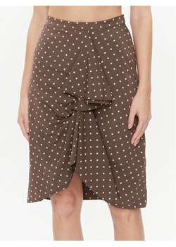 Marella Spódnica mini Lauro 2331060336200 Brązowy Regular Fit ze sklepu MODIVO w kategorii Spódnice - zdjęcie 181244266