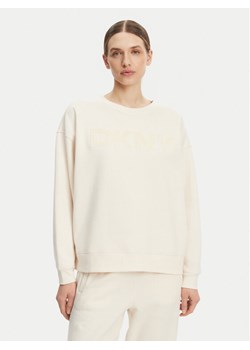 DKNY Bluza DP5T1140 Écru Regular Fit ze sklepu MODIVO w kategorii Bluzy damskie - zdjęcie 181244379