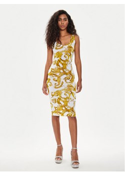 Versace Jeans Couture Sukienka codzienna 76HAO9B6 Biały Slim Fit ze sklepu MODIVO w kategorii Sukienki - zdjęcie 181244387