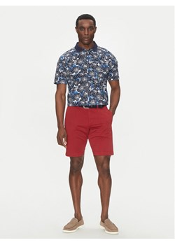 Hechter Paris Szorty materiałowe 26664 151365 Czerwony Regular Fit ze sklepu MODIVO w kategorii Spodenki męskie - zdjęcie 181244388