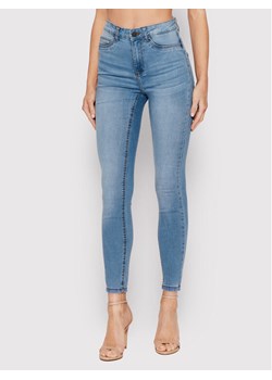 Noisy May Jeansy Callie 27010813 Niebieski Skinny Fit ze sklepu MODIVO w kategorii Jeansy damskie - zdjęcie 181244428