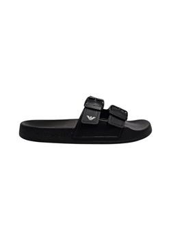 Emporio Armani Klapki XVPS13 XR275 K485 Czarny ze sklepu MODIVO w kategorii Klapki męskie - zdjęcie 181244486