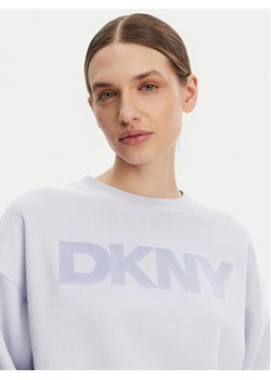 DKNY Bluza DP5T1140 Błękitny Regular Fit ze sklepu MODIVO w kategorii Bluzy damskie - zdjęcie 181244487
