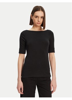 Lauren Ralph Lauren Bluzka Brs-Knits 200654963 Czarny Regular Fit ze sklepu MODIVO w kategorii Bluzki damskie - zdjęcie 181244515