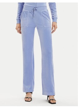 Juicy Couture Spodnie dresowe Del Ray JCAP180 Niebieski Regular Fit ze sklepu MODIVO w kategorii Spodnie damskie - zdjęcie 181244565