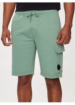 C.P. Company Szorty sportowe 16CMSB021A002246G Zielony Regular Fit ze sklepu MODIVO w kategorii Spodenki męskie - zdjęcie 181244598