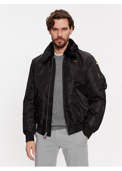 Blauer Kurtka bomber 23WBLUC02132 Czarny Regular Fit ze sklepu MODIVO w kategorii Kurtki męskie - zdjęcie 181244608