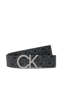 Pasek Męski Calvin Klein Ck Rev.Adj. New Mono Belt 3.5Cm K50K510075 Czarny ze sklepu eobuwie.pl w kategorii Paski męskie - zdjęcie 181245017
