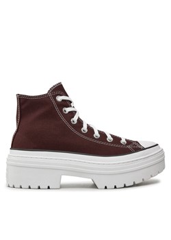 Trampki Converse Chuck Taylor All Star Lugged Heel Platform A09401C Bordowy ze sklepu eobuwie.pl w kategorii Trampki damskie - zdjęcie 181245047