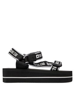 Sandały Big Star Shoes NN274A525 Czarny ze sklepu eobuwie.pl w kategorii Sandały damskie - zdjęcie 181245078