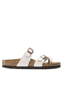 Japonki Birkenstock Mayari 1020664 Écru ze sklepu eobuwie.pl w kategorii Klapki damskie - zdjęcie 181245085
