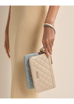 Torebka Nine West LILLA1 Beżowy ze sklepu eobuwie.pl w kategorii Kopertówki - zdjęcie 181245095