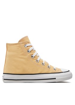Trampki Converse Chuck Taylor All Star Hi A09826C Żółty ze sklepu eobuwie.pl w kategorii Trampki damskie - zdjęcie 181245207