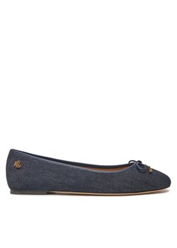 Baleriny LAUREN RALPH LAUREN Jayna 802962175001 Granatowy ze sklepu eobuwie.pl w kategorii Balerinki - zdjęcie 181245386