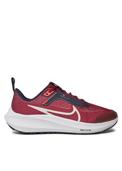 Buty do biegania Nike Air Zoom Pegasus 40 (GS) DX2498 009 Bordowy ze sklepu eobuwie.pl w kategorii Buty sportowe damskie - zdjęcie 181245725