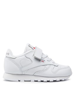 Sneakersy Reebok Classic Leather 1V GZ5257 Biały ze sklepu eobuwie.pl w kategorii Buty sportowe dziecięce - zdjęcie 181245767