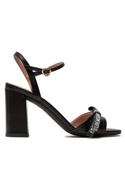 Sandały LOVE MOSCHINO JA16098G0IIE0000 Czarny ze sklepu eobuwie.pl w kategorii Sandały damskie - zdjęcie 181245788