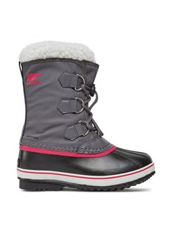 Śniegowce Sorel Yoot Pac™ Nylon Wp NY1962-561 Fioletowy ze sklepu eobuwie.pl w kategorii Buty zimowe dziecięce - zdjęcie 181245847