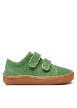 Sneakersy Froddo Barefoot Vegan G3130248-1 M Zielony ze sklepu eobuwie.pl w kategorii Półbuty dziecięce - zdjęcie 181245908