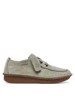 Półbuty Clarks Funny Dream 26182262 Zielony ze sklepu eobuwie.pl w kategorii Półbuty damskie - zdjęcie 181246028
