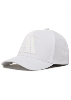 Czapka z daszkiem Armani Exchange 954079 CC518 00010 Biały ze sklepu eobuwie.pl w kategorii Czapki z daszkiem męskie - zdjęcie 181246039