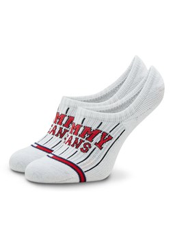 Skarpety stopki unisex Tommy Jeans 701223922 Biały ze sklepu eobuwie.pl w kategorii Skarpetki damskie - zdjęcie 181246168
