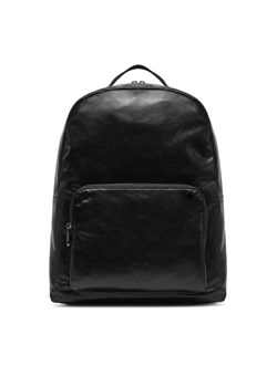 Plecak Calvin Klein Jeans Tumbled Zip Top Backpack43 Pu K50K512989 Czarny ze sklepu eobuwie.pl w kategorii Plecaki - zdjęcie 181246177