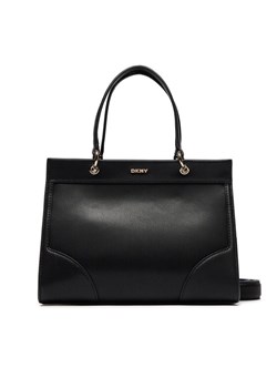 Torebka DKNY Gramercy Mini Top Zi R41DKC03 Czarny ze sklepu eobuwie.pl w kategorii Torby Shopper bag - zdjęcie 181246219