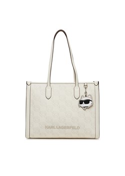 Torebka KARL LAGERFELD A2W30190 Biały ze sklepu eobuwie.pl w kategorii Torby Shopper bag - zdjęcie 181246266