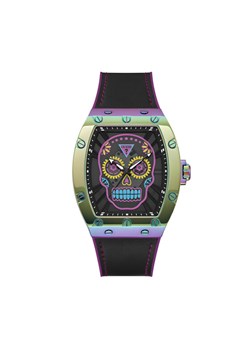 Zegarek Guess Day of The Dead Santa Muerte GW0506G2 Czarny ze sklepu eobuwie.pl w kategorii Zegarki - zdjęcie 181246348