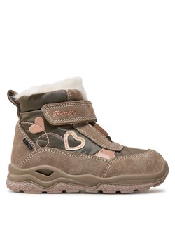 Śniegowce Primigi GORE-TEX 4860000 S Brązowy ze sklepu eobuwie.pl w kategorii Buty zimowe dziecięce - zdjęcie 181246506