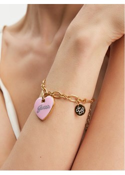 Bransoletka Guess JUBB05149JW Złoty ze sklepu eobuwie.pl w kategorii Bransoletki - zdjęcie 181246567