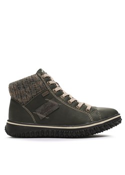 Botki Rieker Z4230-54 Khaki ze sklepu eobuwie.pl w kategorii Botki - zdjęcie 181246827