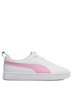 Sneakersy Puma Rickie Jr 384311-28 Biały ze sklepu eobuwie.pl w kategorii Buty sportowe dziecięce - zdjęcie 181246988