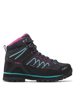 Trekkingi CMP Moon Mid Wmn Trekking Shoe Wp 31Q4796 Szary ze sklepu eobuwie.pl w kategorii Buty trekkingowe damskie - zdjęcie 181247086