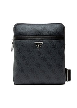 Saszetka Guess Vezzola Smart Crossbody Flat HMEVZL P2223 Czarny ze sklepu eobuwie.pl w kategorii Saszetki - zdjęcie 181247157