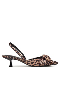 Sandały ONLY Shoes Onlcoco-6 Bow Leo 15348045 Brązowy ze sklepu eobuwie.pl w kategorii Sandały damskie - zdjęcie 181247267