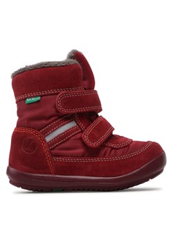 Kozaki Kickers Kimbak 878581-10 S Bordowy ze sklepu eobuwie.pl w kategorii Buty zimowe dziecięce - zdjęcie 181247288