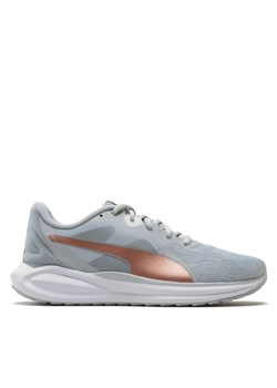 Sneakersy Puma Twitch Runner Metallic Wn's 378548 02 Szary ze sklepu eobuwie.pl w kategorii Buty sportowe damskie - zdjęcie 181247437