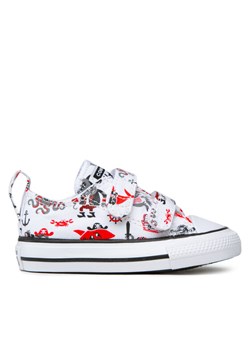 Trampki Converse Chuck Taylor All Star 2v Ox 772875C Biały ze sklepu eobuwie.pl w kategorii Trampki dziecięce - zdjęcie 181247548