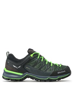 Trekkingi Salewa Ms Mtn Trainer Lite Gtx GORE-TEX 61361-5945 Zielony ze sklepu eobuwie.pl w kategorii Buty trekkingowe męskie - zdjęcie 181247638