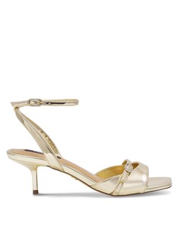 Sandały Nine West BYCCC02 Złoty ze sklepu eobuwie.pl w kategorii Sandały damskie - zdjęcie 181247656