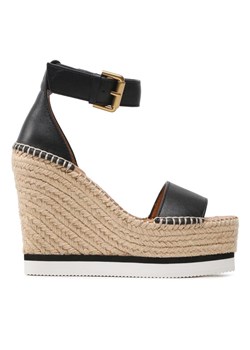 Espadryle See By Chloé SB26152 Czarny ze sklepu eobuwie.pl w kategorii Espadryle damskie - zdjęcie 181247707