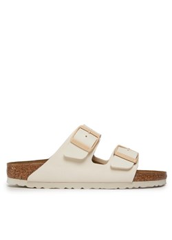 Klapki Birkenstock Arizona Birko-Flor 1027339 Beżowy ze sklepu eobuwie.pl w kategorii Klapki damskie - zdjęcie 181247765