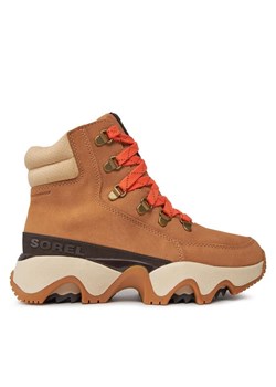Trapery Sorel Kinetic™ Impact Conquest Wp NL5040-253 Brązowy ze sklepu eobuwie.pl w kategorii Buty trekkingowe damskie - zdjęcie 181247789