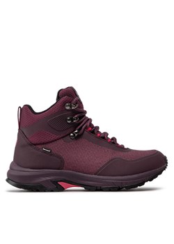 Trekkingi Halti Fara Mid 2 Dx W Walking Shoe 054-2623 Bordowy ze sklepu eobuwie.pl w kategorii Buty trekkingowe damskie - zdjęcie 181247895