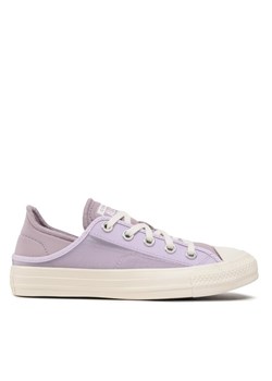 Trampki Converse Chuck Taylor All Star Crush Heel A03503C Fioletowy ze sklepu eobuwie.pl w kategorii Trampki damskie - zdjęcie 181247916