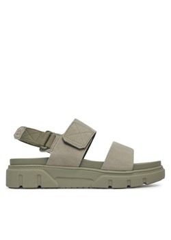 Sandały Timberland Greyfield Sandal TB0A61MGEO31 Zielony ze sklepu eobuwie.pl w kategorii Sandały damskie - zdjęcie 181247929