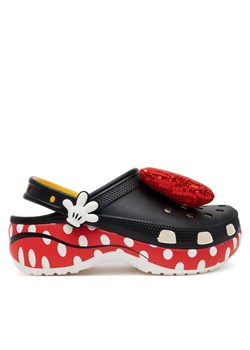 Klapki Crocs Minnie Cls Platform Clg W 209896 Czarny ze sklepu eobuwie.pl w kategorii Klapki damskie - zdjęcie 181248016