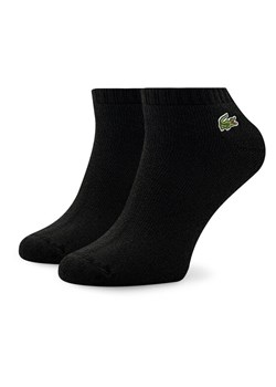Skarpety Niskie Unisex Lacoste RA4184 Czarny ze sklepu eobuwie.pl w kategorii Skarpetki damskie - zdjęcie 181248116